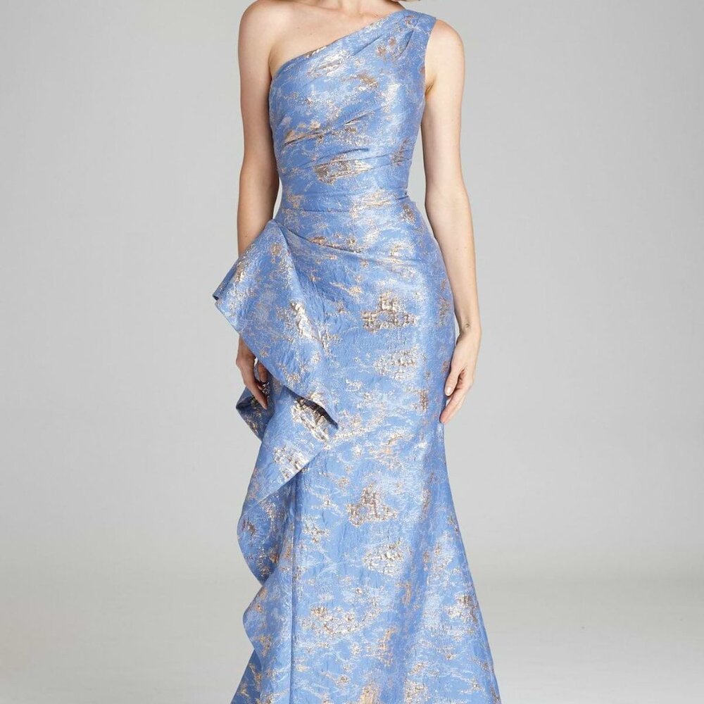 Teri Jon Blue Sz 8 Formal gown